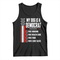 My Dog Is A Democrat Tank Top Funny Political Dog Owner