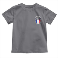 Vintage France Football Crest Two Stars French Flag Toddler T Shirt