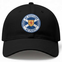 No Scotland No Party Baseball Cap Scottish Lion Rampant Crest Vintage Saltire Flag