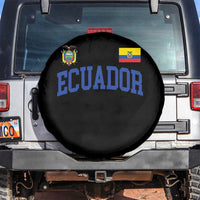 Ecuador Vintage Throwback Soccer Jersey Style Spare Tire Cover Ecuadorian Hispanic Heritage