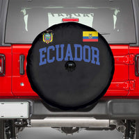 Ecuador Vintage Throwback Soccer Jersey Style Spare Tire Cover Ecuadorian Hispanic Heritage