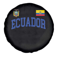Ecuador Vintage Throwback Soccer Jersey Style Spare Tire Cover Ecuadorian Hispanic Heritage