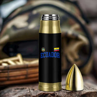 Ecuador Vintage Throwback Soccer Jersey Style Bullet Tumbler Ecuadorian Hispanic Heritage