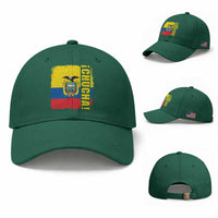 Chucha Funny Ecuadorian Slang Vintage Ecuador Flag Baseball Cap