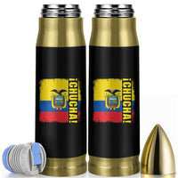Chucha Funny Ecuadorian Slang Vintage Ecuador Flag Bullet Tumbler