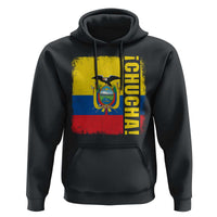 Chucha Funny Ecuadorian Slang Vintage Ecuador Flag Hoodie