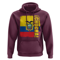 Chucha Funny Ecuadorian Slang Vintage Ecuador Flag Hoodie
