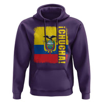 Chucha Funny Ecuadorian Slang Vintage Ecuador Flag Hoodie