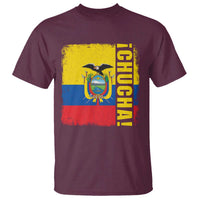 Chucha Funny Ecuadorian Slang Vintage Ecuador Flag T Shirt