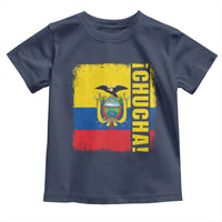 Chucha Funny Ecuadorian Slang Vintage Ecuador Flag Toddler T Shirt