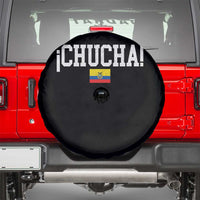 Chucha Funny Ecuadorian Slang Ecuador Flag Latino Saying Spare Tire Cover