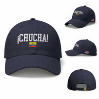 Chucha Funny Ecuadorian Slang Ecuador Flag Latino Saying Baseball Cap