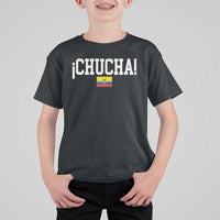 Chucha Funny Ecuadorian Slang Ecuador Flag Latino Saying T Shirt For Kid
