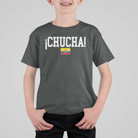 Chucha Funny Ecuadorian Slang Ecuador Flag Latino Saying T Shirt For Kid