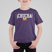 Chucha Funny Ecuadorian Slang Ecuador Flag Latino Saying T Shirt For Kid