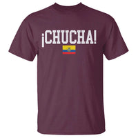 Chucha Funny Ecuadorian Slang Ecuador Flag Latino Saying T Shirt