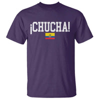 Chucha Funny Ecuadorian Slang Ecuador Flag Latino Saying T Shirt