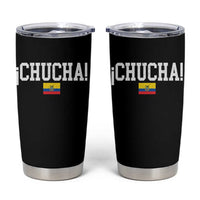 Chucha Funny Ecuadorian Slang Ecuador Flag Latino Saying Tumbler Cup