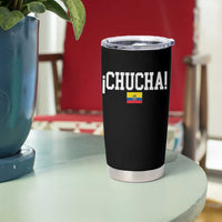 Chucha Funny Ecuadorian Slang Ecuador Flag Latino Saying Tumbler Cup