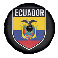 Ecuador Vintage Soccer Crest Escudo Ecuadorian Coat of Arms Spare Tire Cover