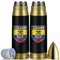 Ecuador Vintage Soccer Crest Escudo Ecuadorian Coat of Arms Bullet Tumbler