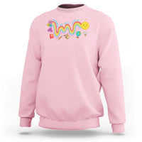 Special Education Teacher Sweatshirt Progress Is Not Linear Back To School Sun Flower - Wonder Print Shop