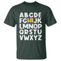Funny Pre K Kindergarten T Shirt Hi Alphabet Back To School Teachers Pencil - Wonder Print Shop