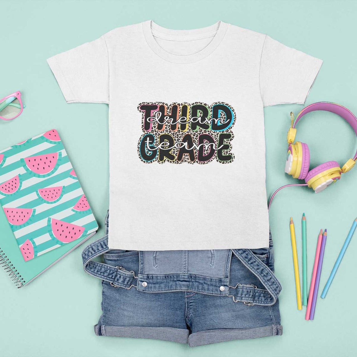 3rd Grade Dream Team T Shirt For Kid Third Grade Teacher Back to School - Wonder Print Shop