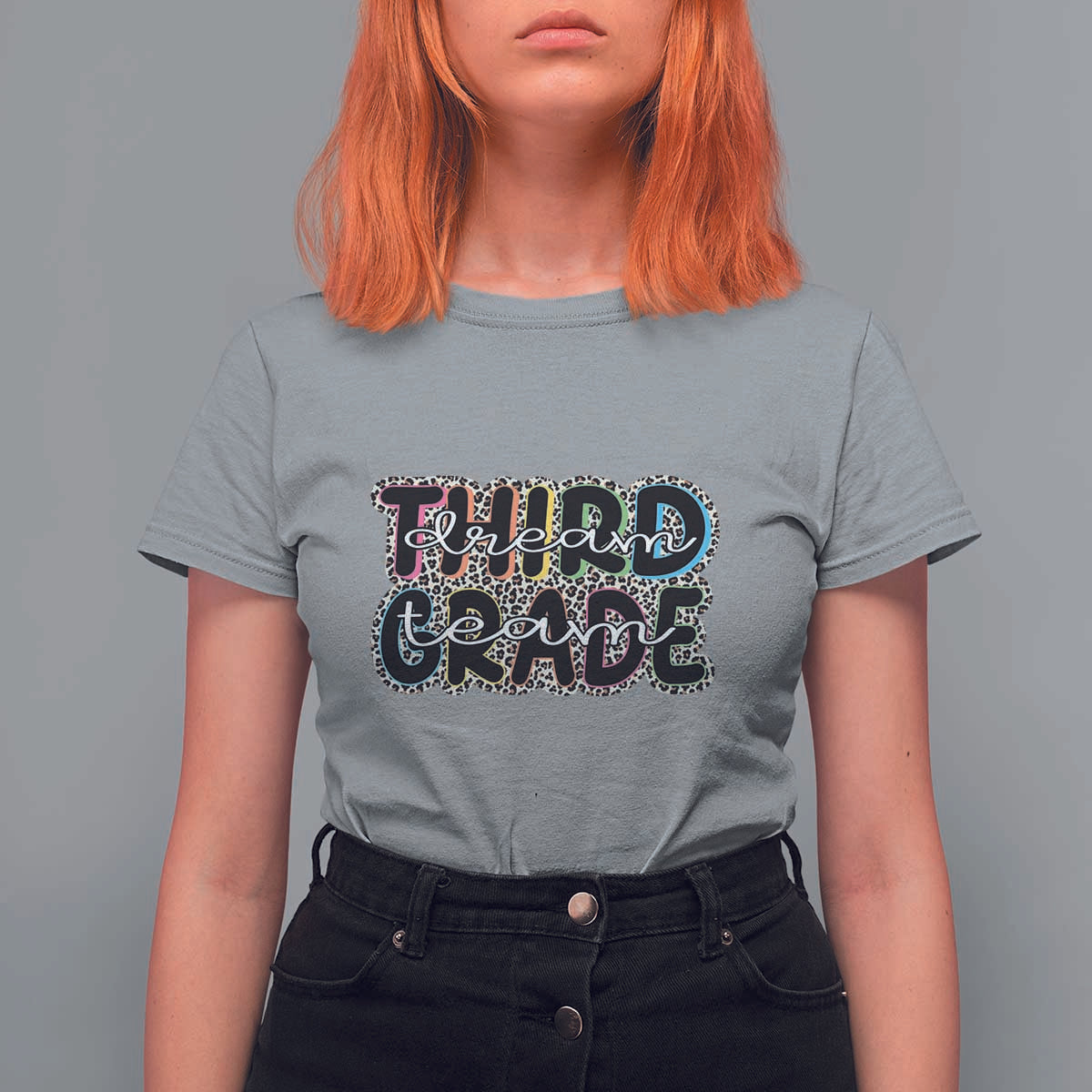 3rd Grade Dream Team T Shirt For Women Third Grade Teacher Back to School - Wonder Print Shop