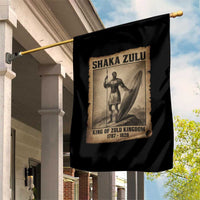 Shaka Zulu Garden Flag King of Zulu Kingdom Indigenous African Tribe