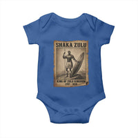 Shaka Zulu Baby Onesie King of Zulu Kingdom Indigenous African Tribe