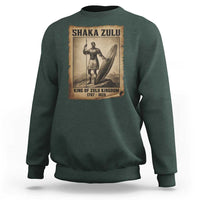 Shaka Zulu Sweatshirt King of Zulu Kingdom Indigenous African Tribe