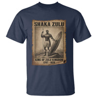 Shaka Zulu T Shirt King of Zulu Kingdom Indigenous African Tribe