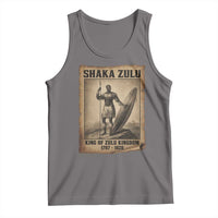 Shaka Zulu Tank Top King of Zulu Kingdom Indigenous African Tribe