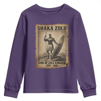 Shaka Zulu Youth Sweatshirt King of Zulu Kingdom Indigenous African Tribe