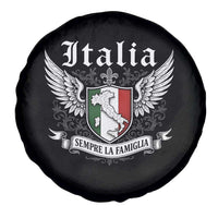 Italy Italia Sempre La Famiglia Spare Tire Cover Family Is Everything Italian Saying - Wonder Print Shop