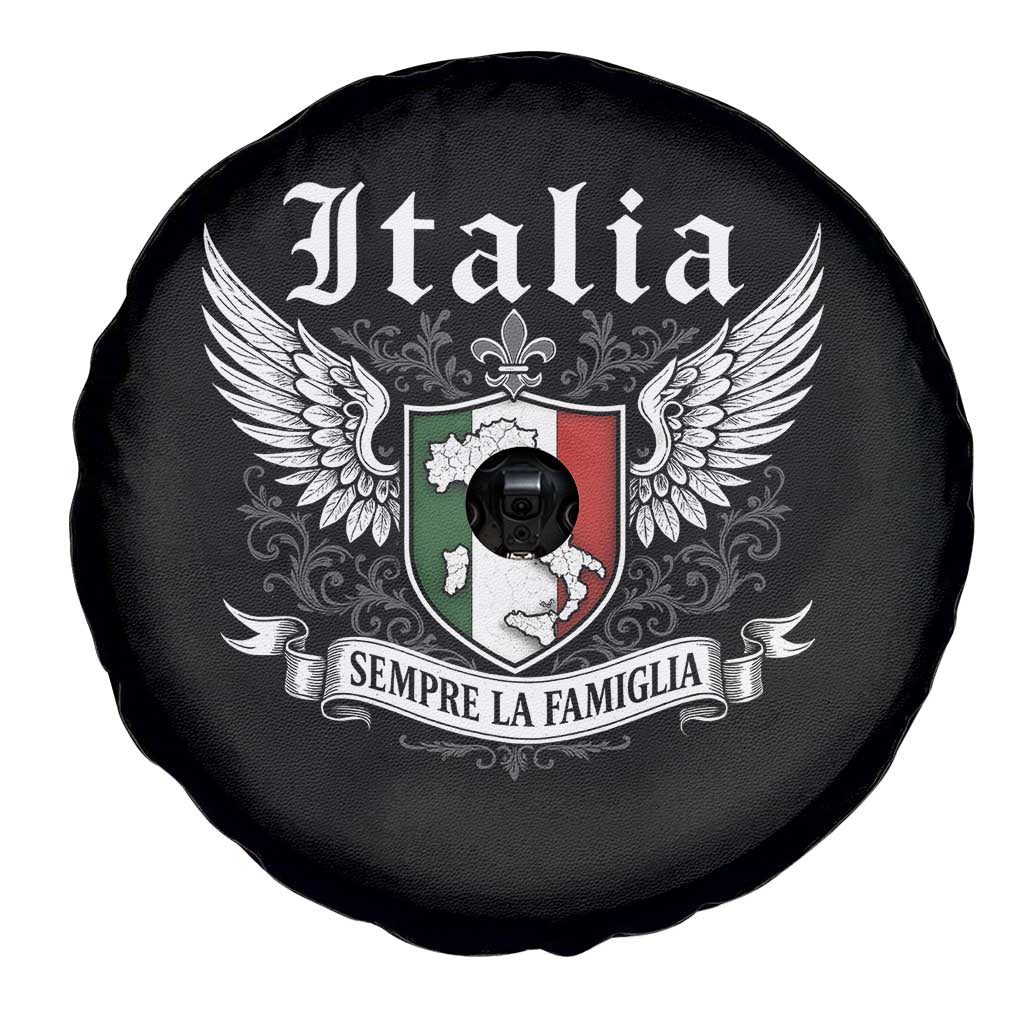 Italy Italia Sempre La Famiglia Spare Tire Cover Family Is Everything Italian Saying - Wonder Print Shop