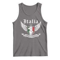 Italy Italia Sempre La Famiglia Tank Top Family Is Everything Italian Saying - Wonder Print Shop