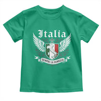 Italy Italia Sempre La Famiglia Toddler T Shirt Family Is Everything Italian Saying - Wonder Print Shop