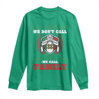 Funny I'm Italian We Don't Call The Cops We Call Family Long Sleeve Shirt Sicilian Mafia - Wonder Print Shop