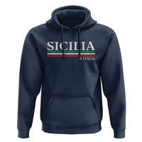 Sicily Sicilian Italian Flag Souvenirs Medusa Hoodie - Wonder Print Shop