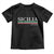 Sicily Sicilian Italian Flag Souvenirs Medusa Toddler T Shirt - Wonder Print Shop