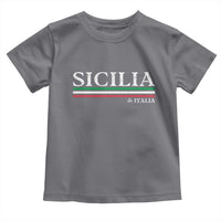 Sicily Sicilian Italian Flag Souvenirs Medusa Toddler T Shirt - Wonder Print Shop