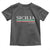 Sicily Sicilian Italian Flag Souvenirs Medusa Toddler T Shirt - Wonder Print Shop