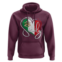 Sicily Palermo Italy Medusa Sicilia Heart Italian Flag Hoodie - Wonder Print Shop