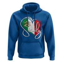 Sicily Palermo Italy Medusa Sicilia Heart Italian Flag Hoodie - Wonder Print Shop