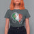Sicily Palermo Italy Medusa Sicilia Heart Italian Flag T Shirt For Women - Wonder Print Shop