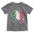 Sicily Palermo Italy Medusa Sicilia Heart Italian Flag Toddler T Shirt - Wonder Print Shop