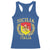 Sicilia Flag Sicily Palermo Italy Triskelion Racerback Tank Top - Wonder Print Shop
