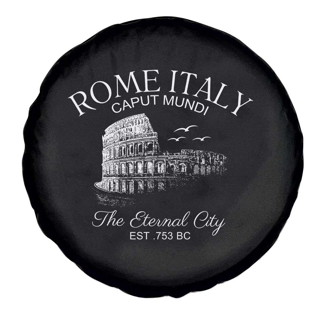 Rome Colosseum Italy Spare Tire Cover Caput Mindi The Eternal City Amphitheatre Ancient - Wonder Print Shop